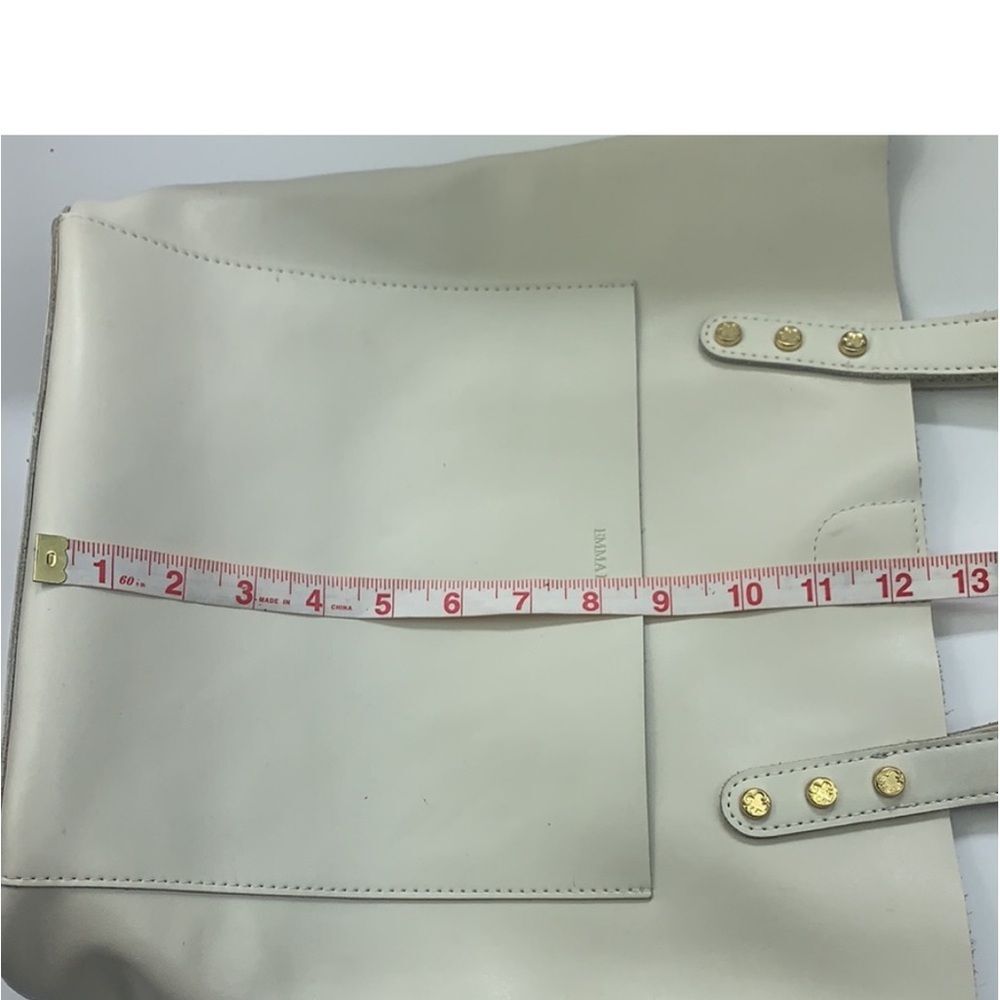 Vintage Emma Fox Wakefield Wing Tote‎ -White - Picture 2 of 3